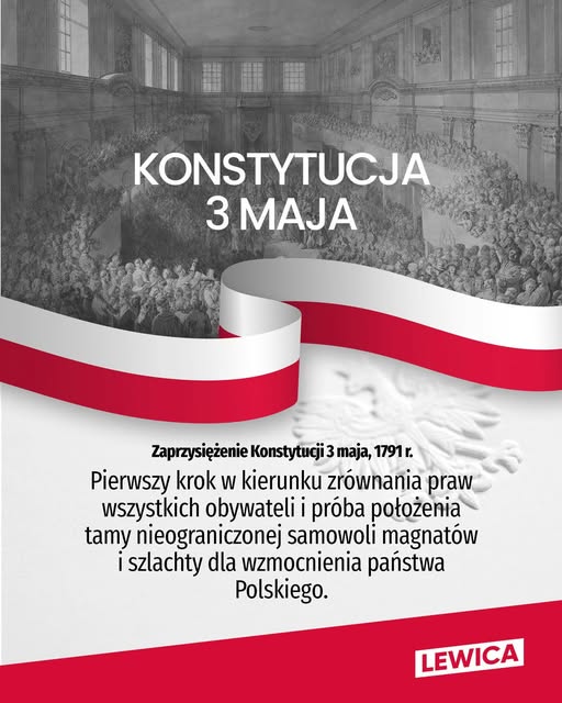 Obraz Konstytucja 3 Maja Lewica